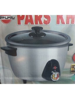 پلوپز پارس خزر 110 ولت صادراتی 8 نفره Exported Pars Khazar rice cooker for 8 people, 110 volts RC181TSE